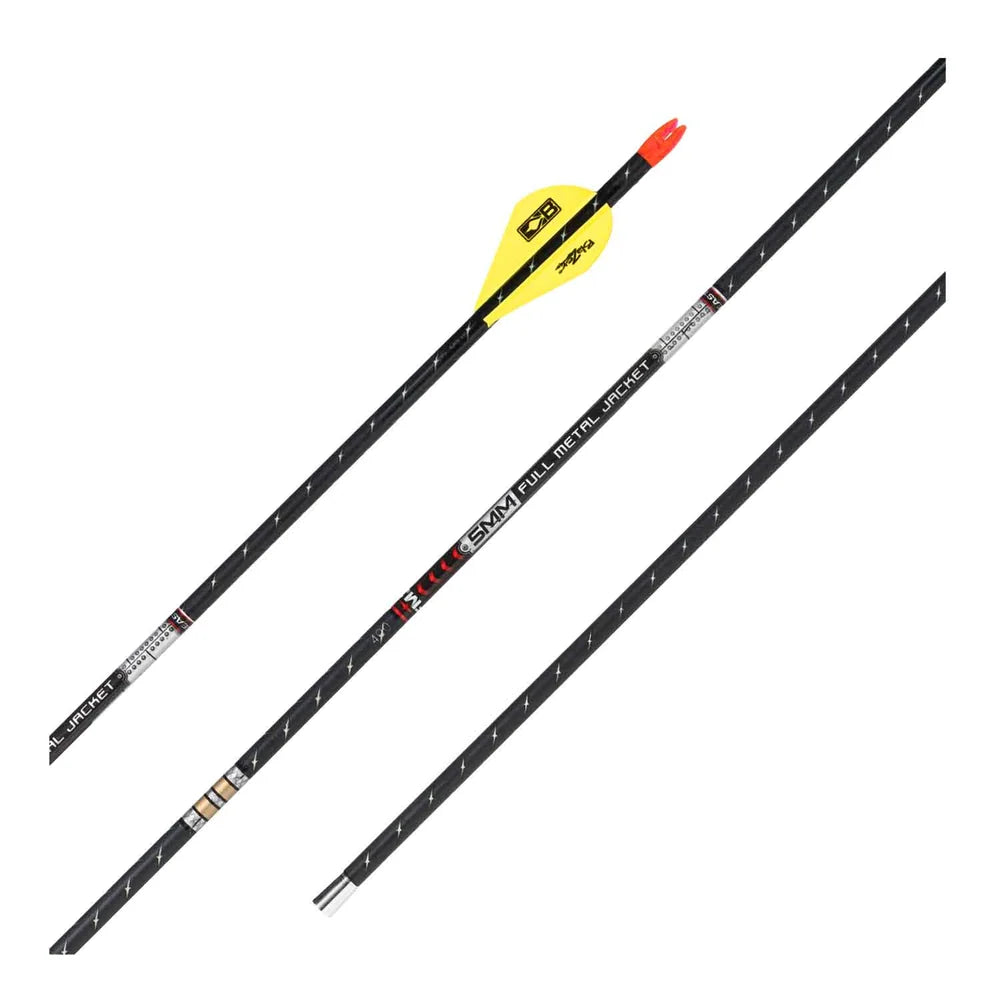 FMJ 5mm 6 Pack Fletched