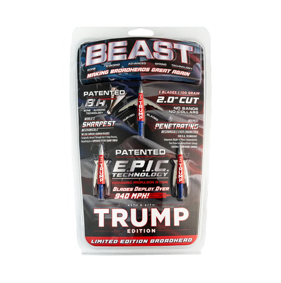 Beast Broadheads TRUMP Edition